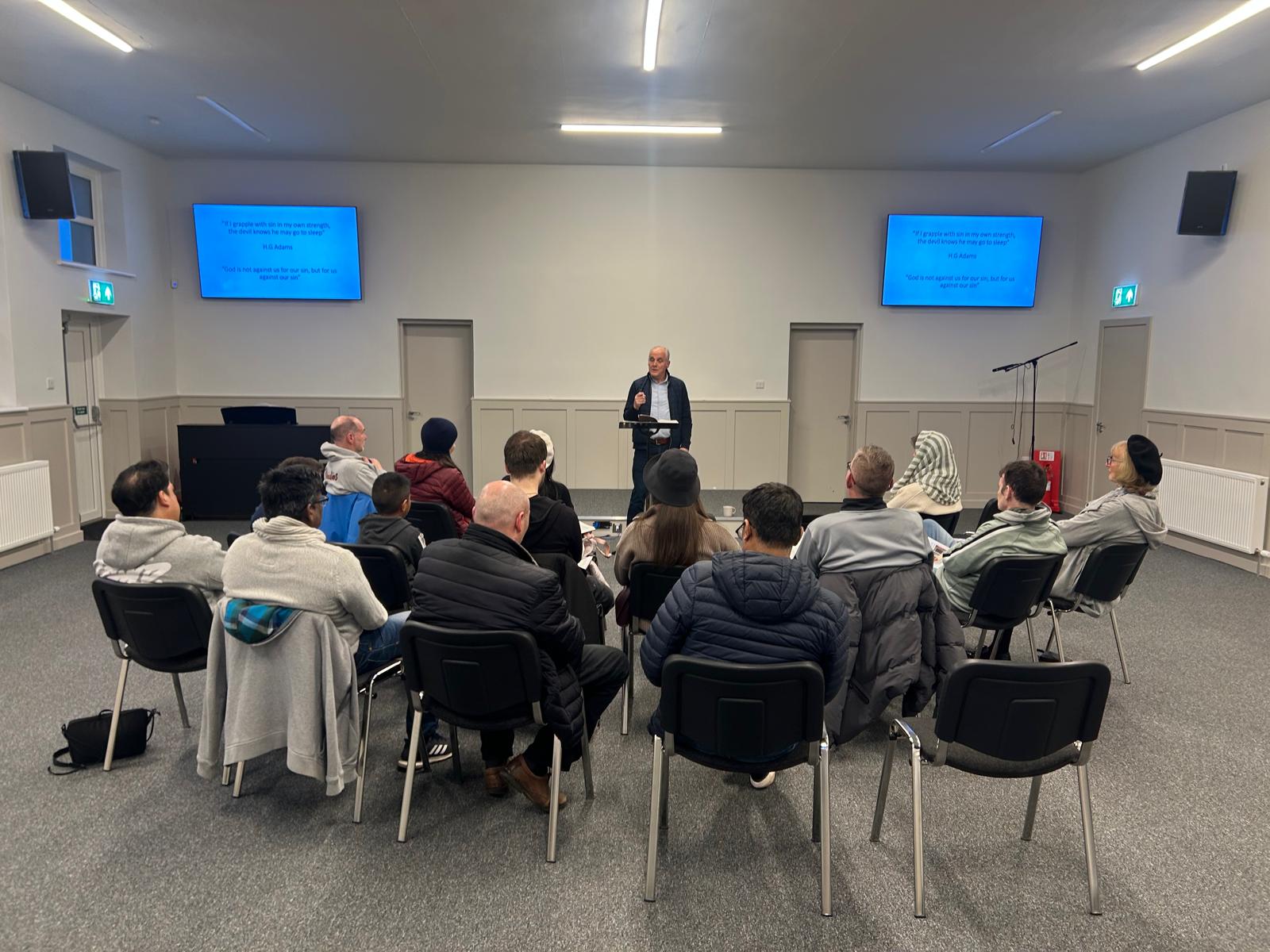 Bible teaching and prayer meeting